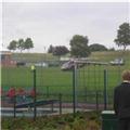 The Countess of Wessex  arrives by helicopter